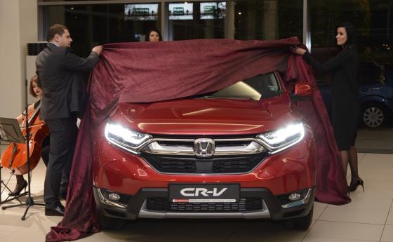 Започнаха българските продажби на новия Honda CR-V