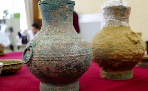 В Китай откриха древен съд с „елексир на безсмъртието”