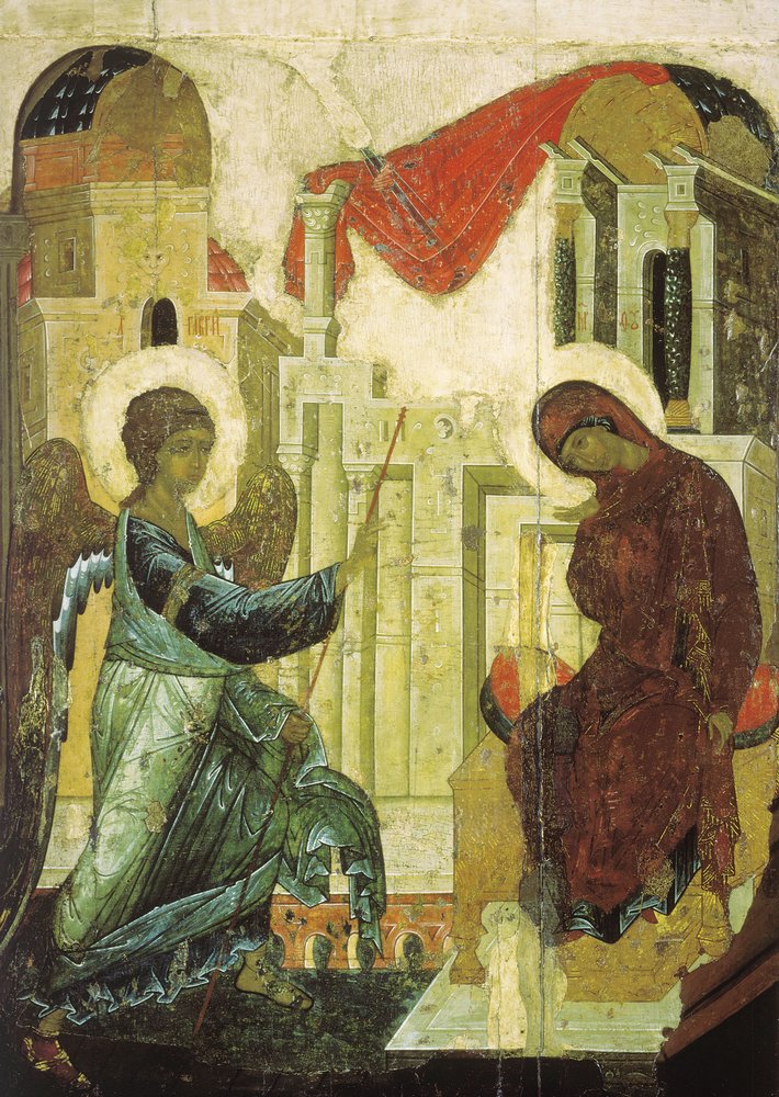Андрей Рубльов, Благовещение, 1405 г.