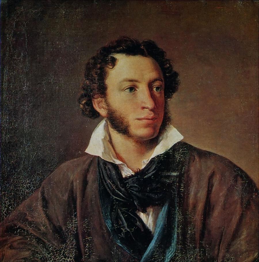 Портрет на Пушкин от Василий Тропинин, 1827