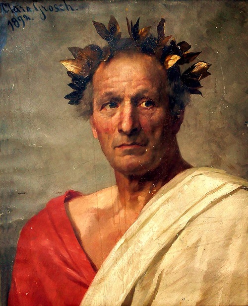 Портрет на Цезар от Clara Grosch, bg.wikiquote.org