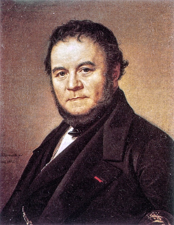 Stendhal, by Olof Johan Södermark, 1840