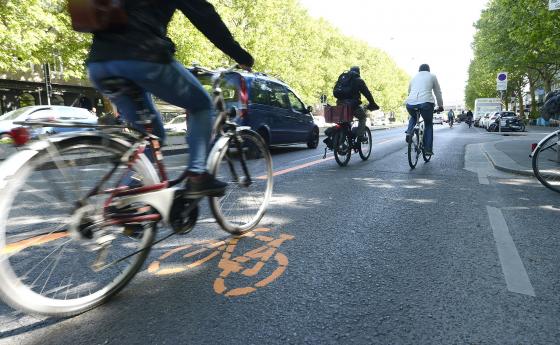 Още пространство за велосипедистите във Виена