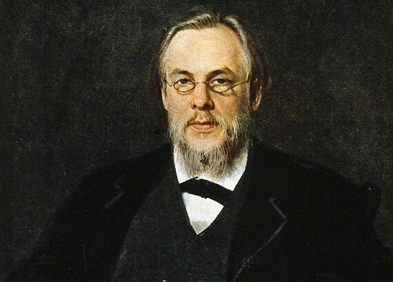 С.П.Боткин, портрет Худ. И.Н.Крамской (1880)