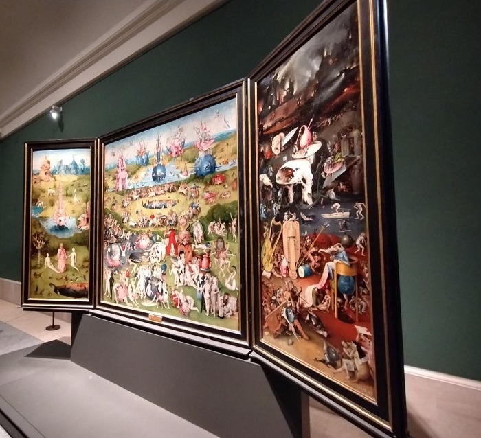 Триптихът на Бош е изложен в музей Прадо в Мадрид