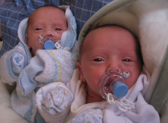 Почти на всяко 40 о раждане в света се появяват близнаци