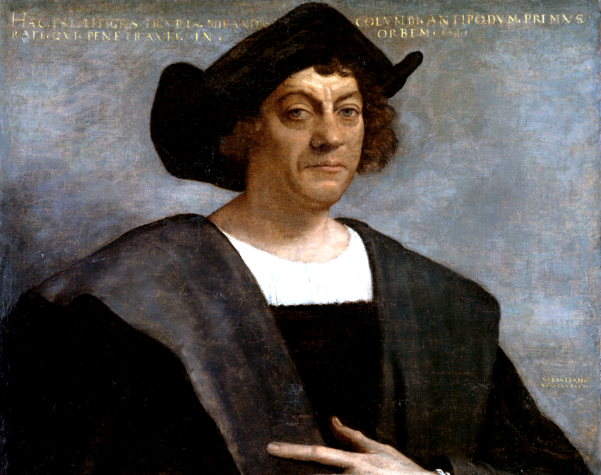 Христофор Колумб, худ. Себастиано дел Пиомбо