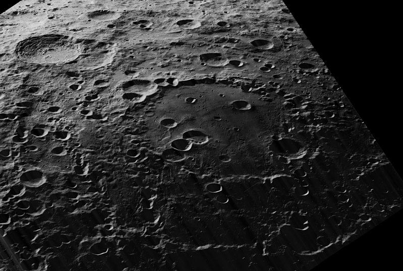 Лунният кратер Херцшпрунг, снимка: Wikimedia.org