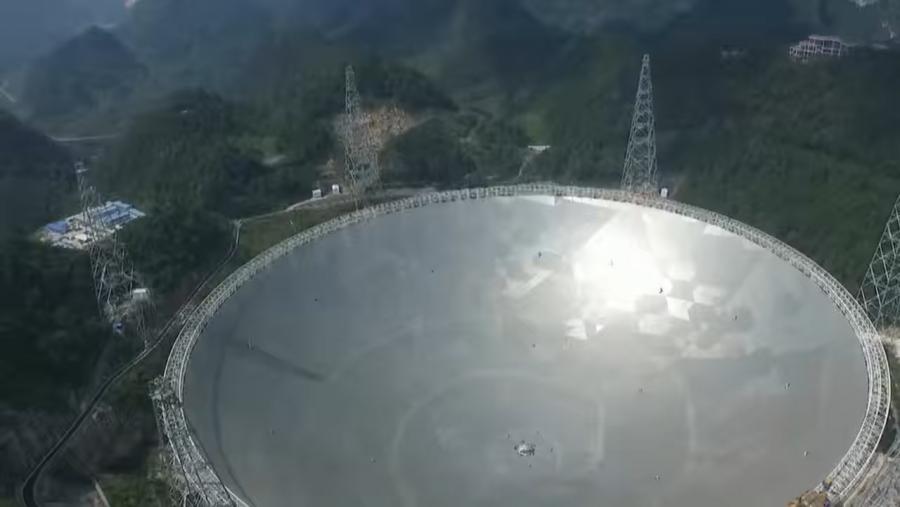  Китай заяви вчера че неговият гигантски телескоп Sky Eye е