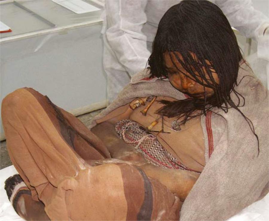 Мумия на 15-годишно момиче инка, снимка: Wikimedia.org