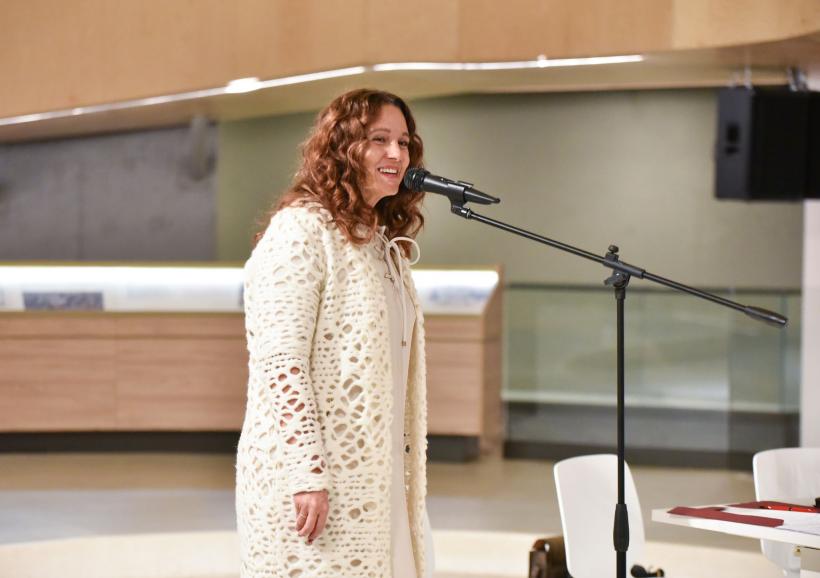  Главният редактор на Списание 8 Ганета Сагова 