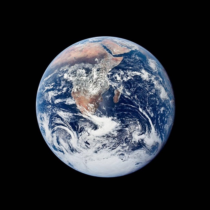 Земята, снимана от Аполо 17, декември 1972 г., снимка: NASA