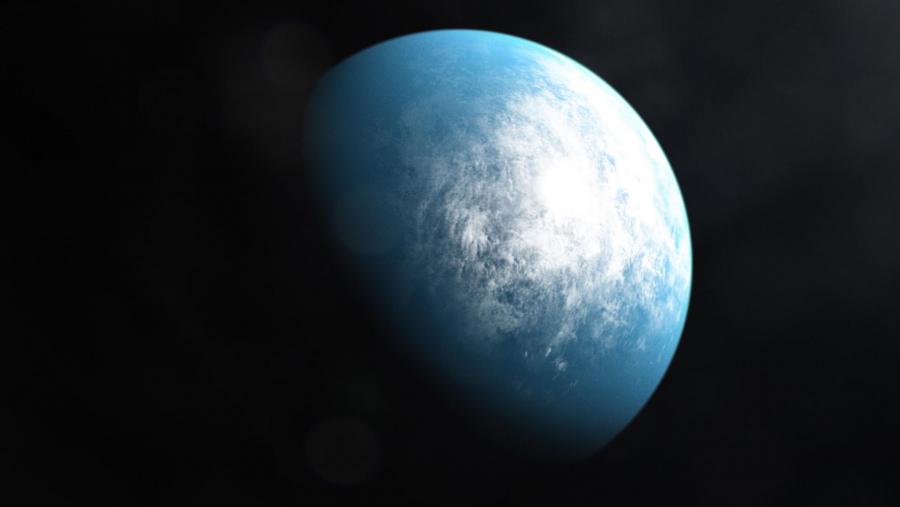 Една от екзопланетите около TOI 700, илюстрация: Wikimedia.org
