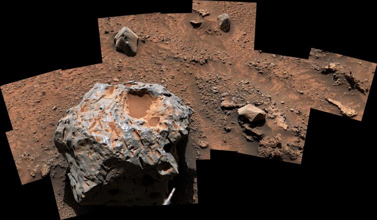 Curiosity на НАСА откри на Марс желязо никелов метеорит Хората на