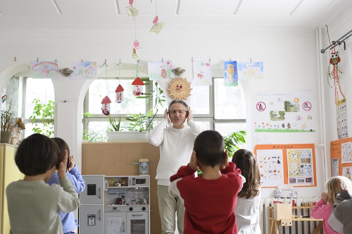 Децата в детска школа ,,Белите кокичета” се възпитават с методите на Учителя Петър Дънов