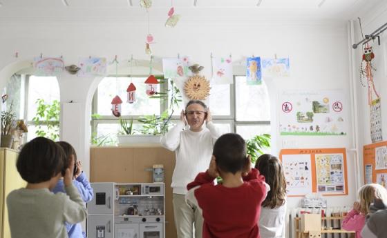 Децата в детска школа ,,Белите кокичета” се възпитават с методите на Учителя Петър Дънов