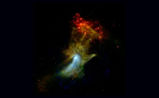 Божията ръка в снимка на НАСА от 2014 г.