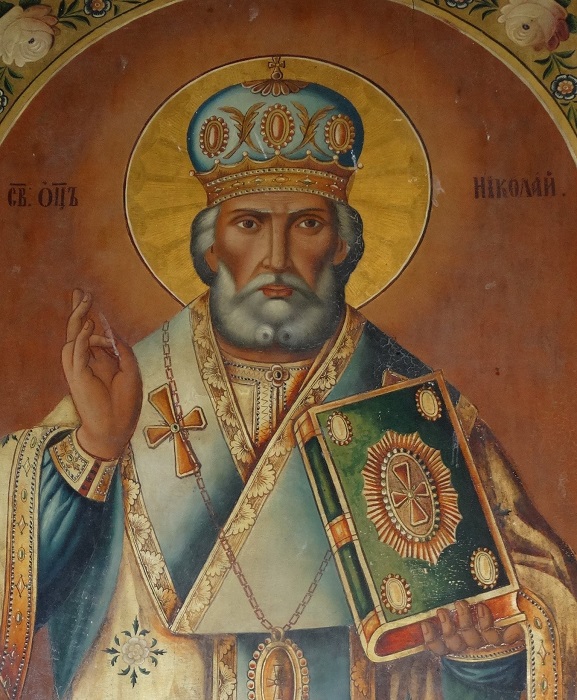 Икона на св. Атанасий, с. Долно Ябълково, Странджа