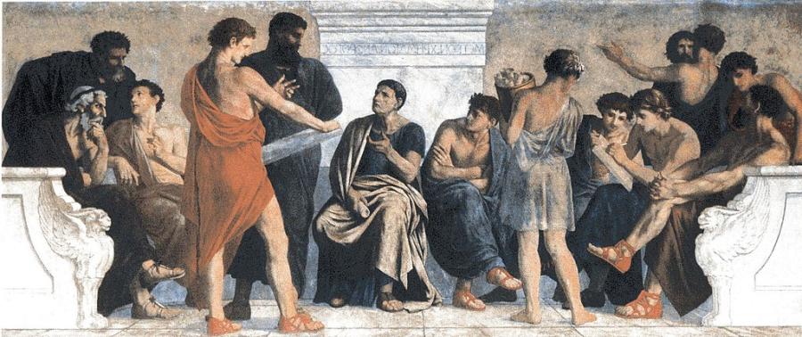 Ашрами в Европа преди Христа Гръцки философи учат в Индия