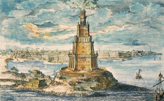 Изваждат части от Александрийския фар от морското дъно след 2300 години