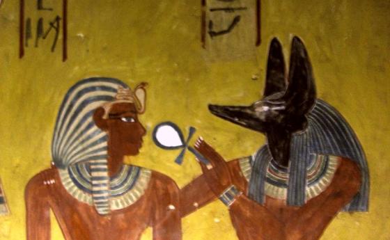 Анубис - египетският бог на отвъдния живот