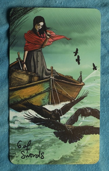 Шестица Мечове – карта Таро за 9 ноември