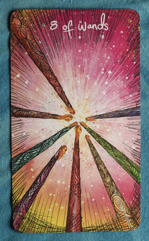 Осмица Жезли – карта Таро за 11 ноември