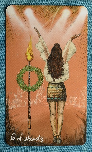 Шестица Жезли – карта Таро за 23 ноември