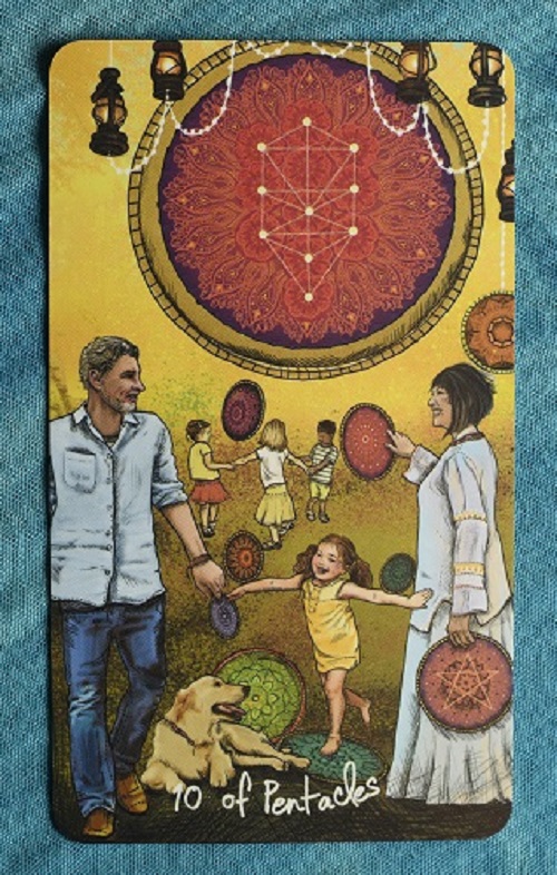 Десетка Пентакли – карта Таро за 5 декември