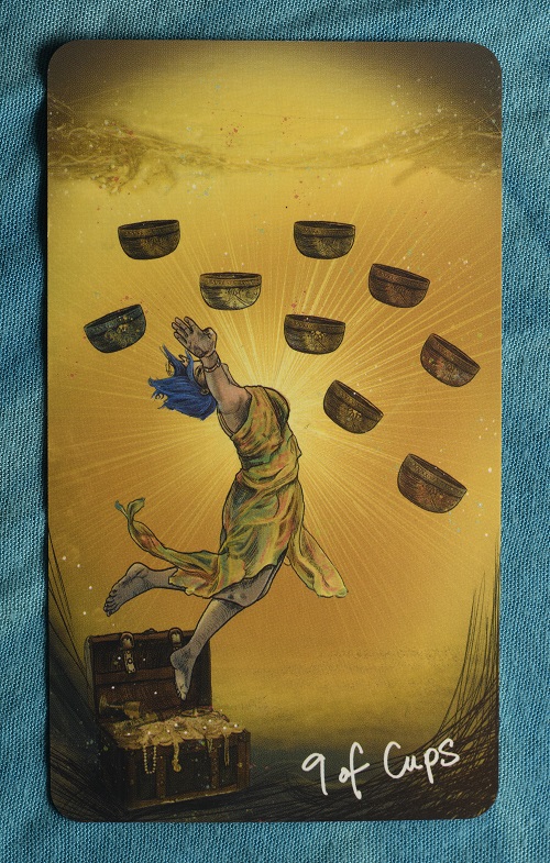 Деветка Чаши – карта Таро за 8 декември