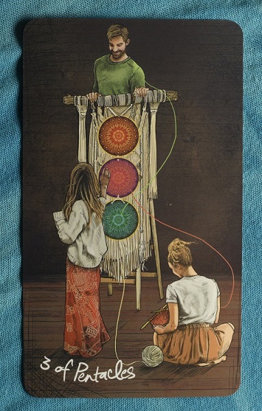 Тройка Пентакли – карта Таро за 22 декември