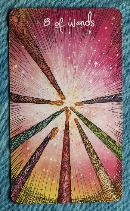 Осмица Жезли – карта Таро за 3 януари