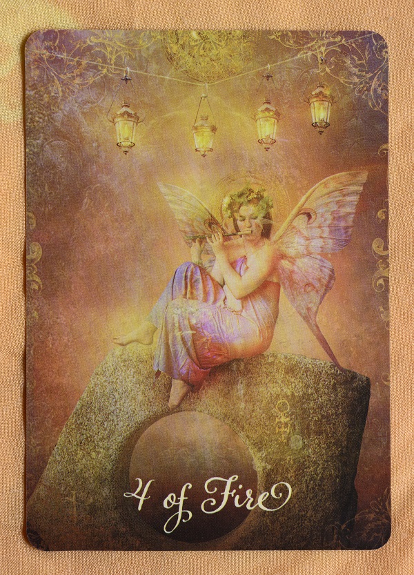 Карта Таро за 22 март - Четворка Огън