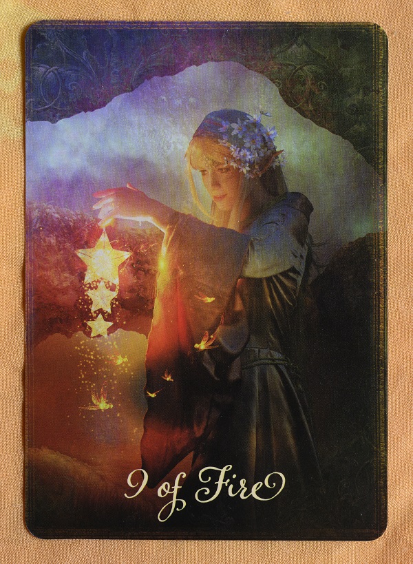 Карта Таро за 26 март - Деветка Огън