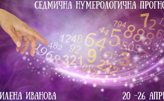 Седмична нумерологична прогноза 20-26 април