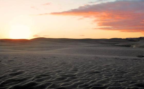 Сахара - изтъкана от милиони дюни и от шепота на милиони години