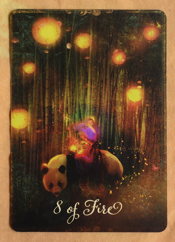 Карта Таро за 24 април - Осмица Огън