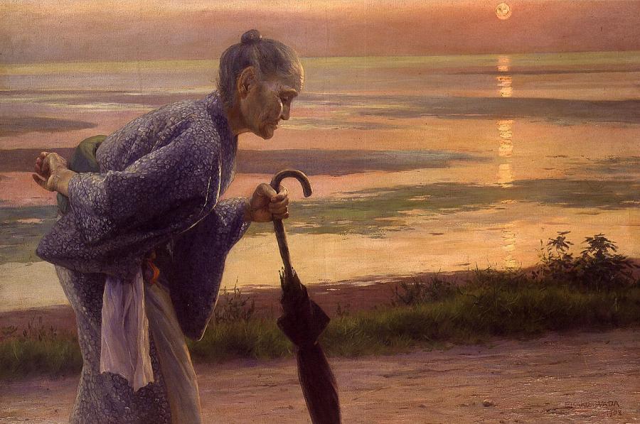 „Стара жена“ (1908), Уада Ейсаку. Национален музей за модерно изкуство, Токио. Източник: