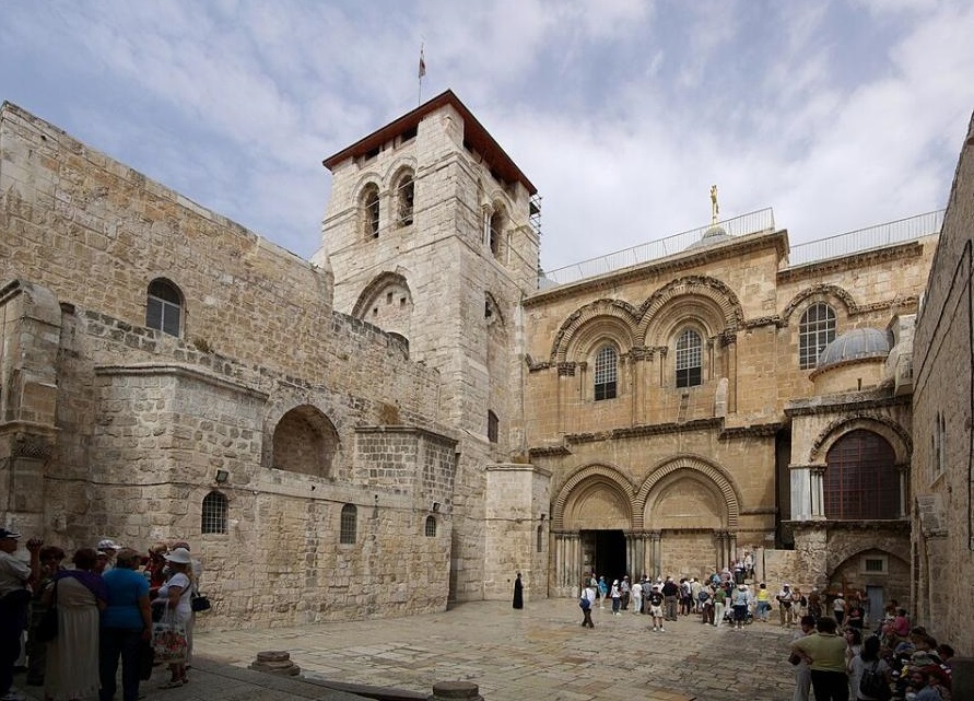 Снимка: Berthold Werner, Jerusalem Holy Sepulchre BW 19.JPG, Wikimedia Commons, лиценз CC