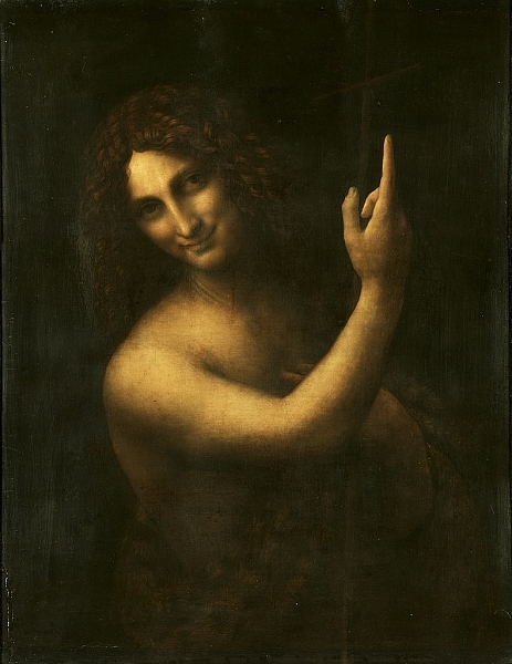 Йоан Кръстител, худ. Леонардо да Винчи